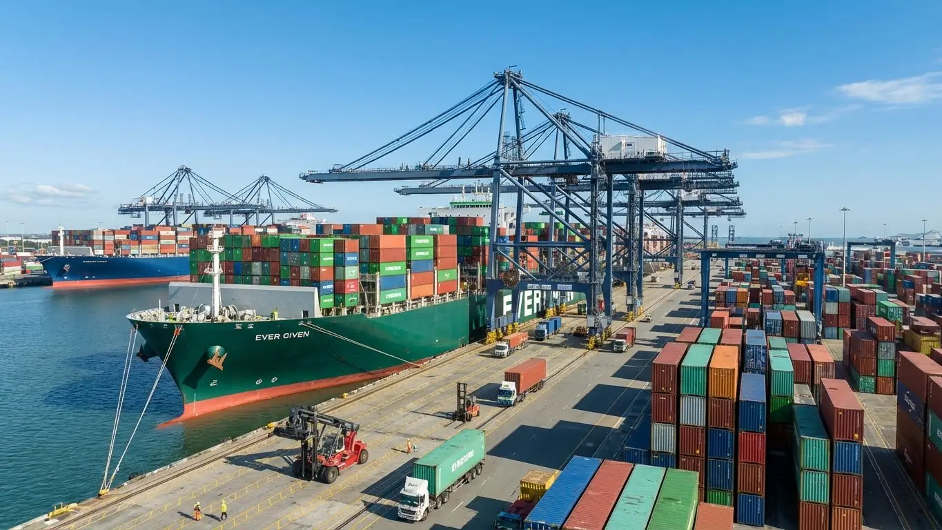 Logistique maritime conteneurs